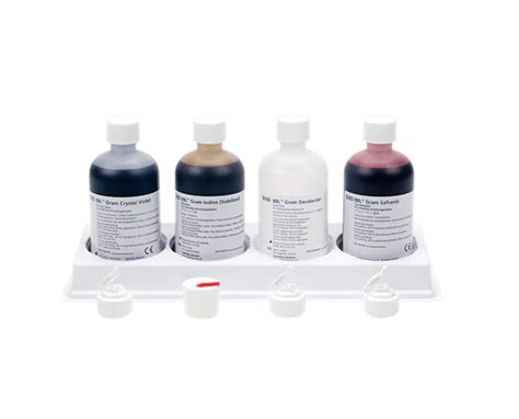 BD BBL Gram Stain Kits With stabilized iodine:Biochemical …