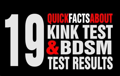 BDSM Kink Test - BDSM Test Results Explained - Cosmopolitan