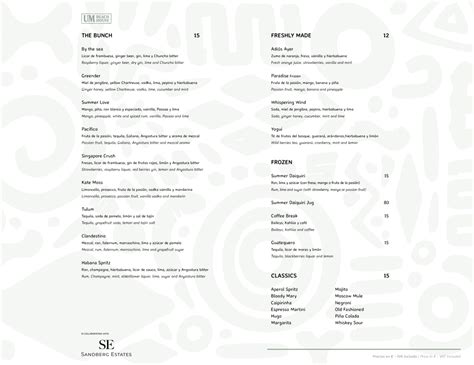 BEACHOUSE IBIZA - Menu, Prices & Restaurant …