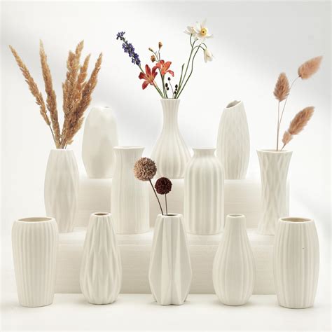 BEAHOT Ceramic Bud Vases Set of 12 - muktibox.com