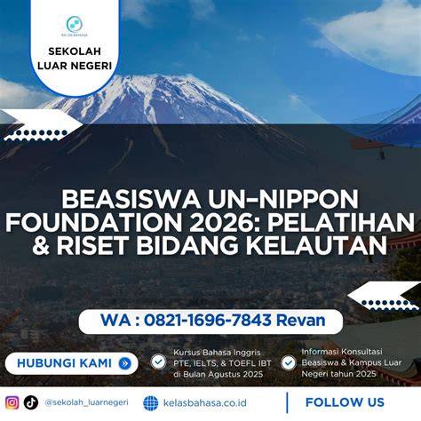 Beasiswa UN–Nippon Foundation 2026 - raincitystudios.com