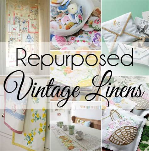 Beautiful Ways to Repurpose Vintage Linens - muktibox.com