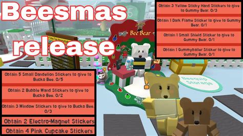 BEESMAS IS HERE! Roblox Bee Swarm Simulator Test Realm YouTube