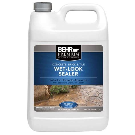 BEHR PREMIUM 1 gal. Wet Look Sealer 98501 - The …