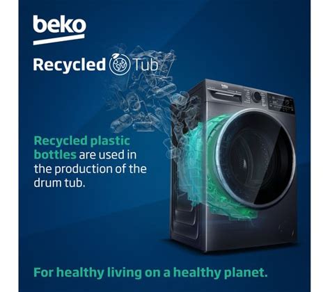 BEKO RecycledTub WTK94121W 9 kg 1400 Spin Washing Machine …