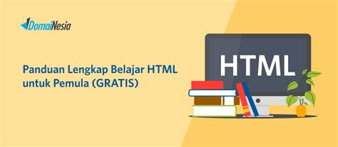 Belajar HTML Untuk Pemula - panachespalon.com