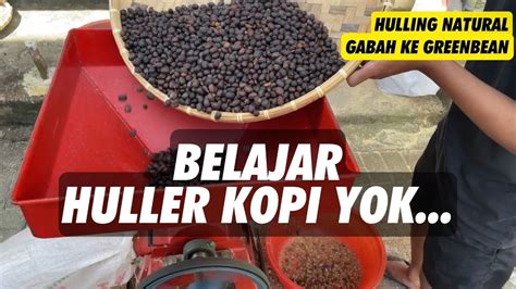 BELAJAR HULLING KOPI,PROSES PENTING SEBELUM …