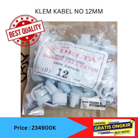 Beli Klem Kabel 12Mm 100% Original - raincitystudios.com