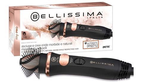 BELLISSIMA IMETEC MIRACLE WAVE Spazzola ad Aria Modellante Rotazione ...