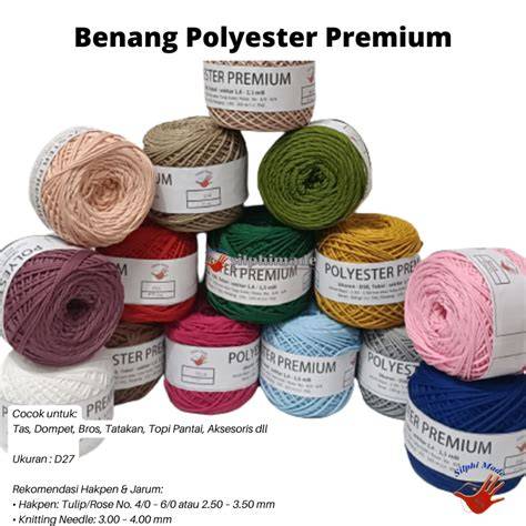 Benang Rajut - Knitting Yarn - raincitystudios.com