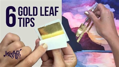 BEST GOLD LEAF TIPS for how to get precise lines & fine ... - muktibox.com