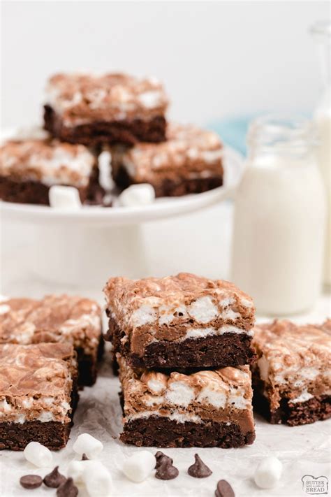 BEST MARSHMALLOW BROWNIES - Butter with a Side …