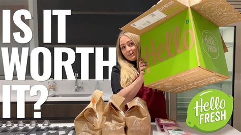 BEST MEAL KIT DELIVERY SERVICE (HONEST REVIEW) - Hello Fresh ... - YouTube