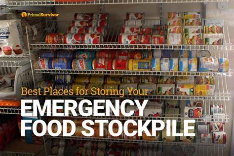Best Places for Storing Your Emergency Food Stockpile - raincitystudios.com