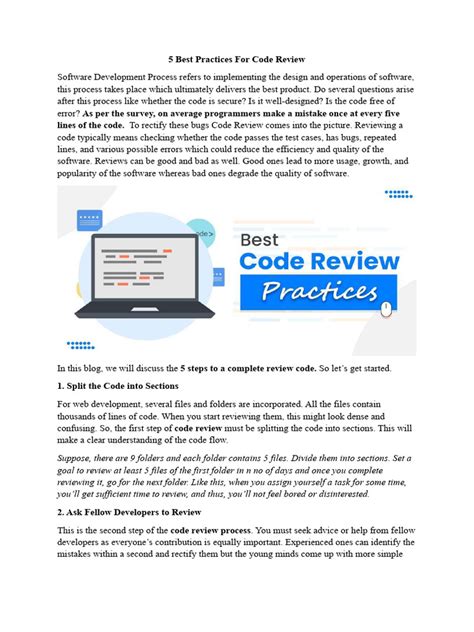 Best Practices for Code Review | SmartBear - coolestguyplanet.net