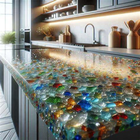 Best Seattle Recycled Glass Countertops - Seattle, WA Recycled Glass ... - raincitystudios.com