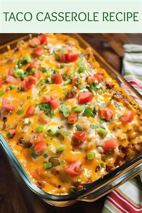 Best Taco Casserole Recipe - raincitystudios.com