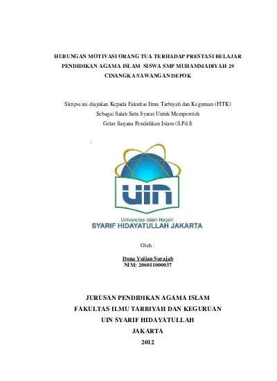 BET SMP Muhammadiyah 29 Cinangka: Pendidikan Islami Unggulan dengan Prestasi Gemilang