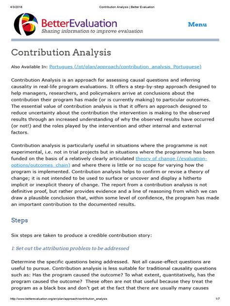 Better Evaluation - coolestguyplanet.net