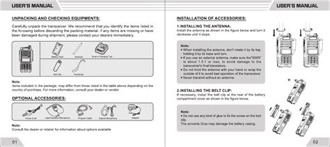 BFA58 Amateur Radio User Manual I PO FUNG …