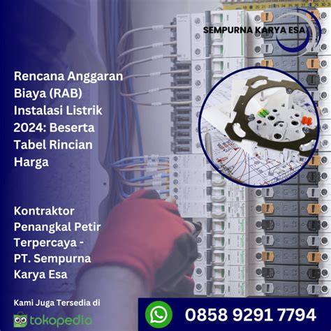 Biaya Instalasi Listrik Terlengkap 2024 - raincitystudios.com