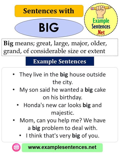 BIG Definition & Meaning