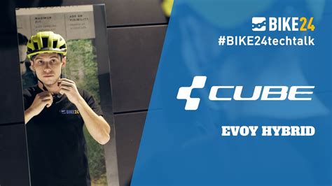 BIKE24 Techtalk CUBE EVOY Hybrid Helm - YouTube