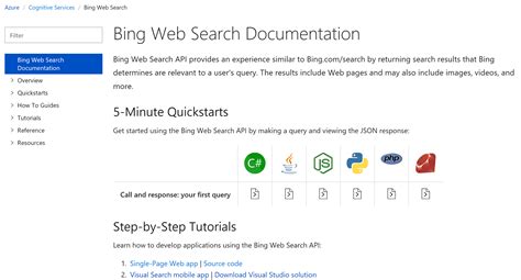 Bing Search API - missing relatedSearches property in json response, … - muktibox.com