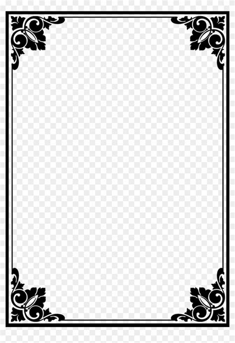 Bingkai Foto, Gambar, Bingkai, Putih, Hitam, Kosong ... - PNGWing - muktibox.com
