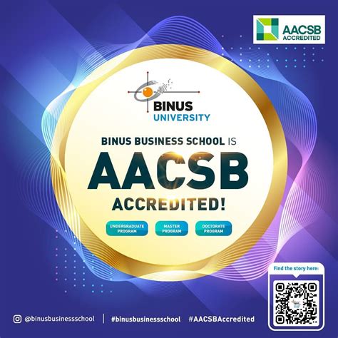 BINUS Business School on Earning Accreditation AACSB