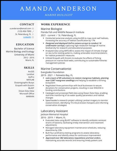 BIO 347- Working with Marine Mammals RESUME ASSIGNMENT File... - raincitystudios.com