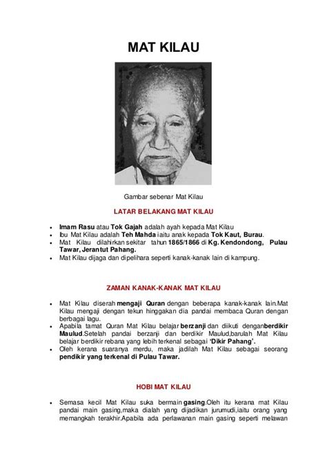 Biodata Mat Kilau - wintechmobiles.com