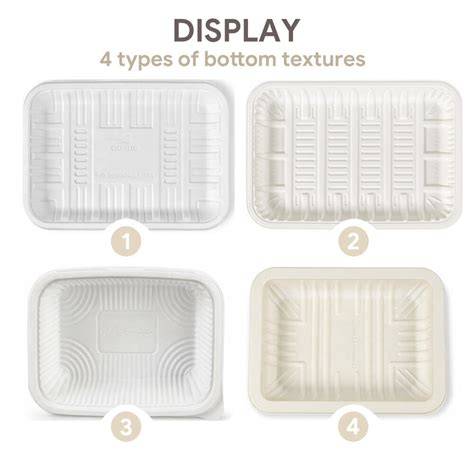 Biodegradable cornstarch trays - raincitystudios.com