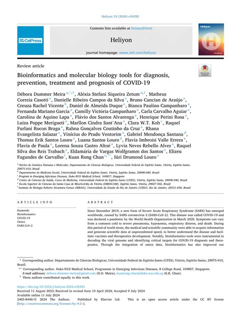 Bioinformatics and molecular biology tools for diagnosis, prevention ... - wintechmobiles.com