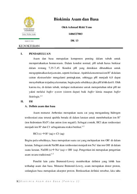 Biokimia Asam dan Basa (Biochemistry of Acid-Base) - wintechmobiles.com