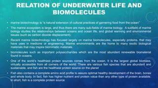 Biological, Biochemical, and Biodiversity of Biomolecules from Marine ... - raincitystudios.com