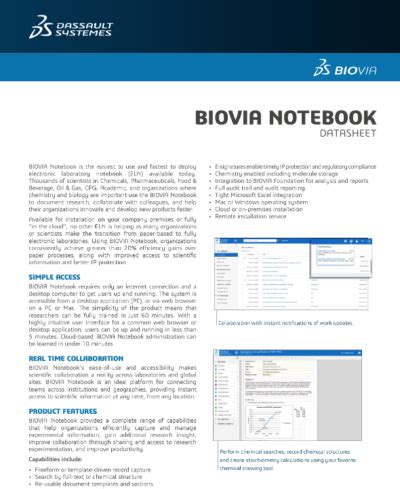 BIOVIA Notebook 2024 - force.com