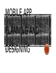 BIT 200 GCU Mobile App Planning and Design Presentation