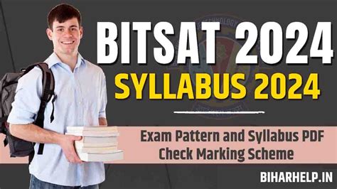 BITSAT Syllabus 2024 - Check Subject-Wise Syllabus Here - Careers360