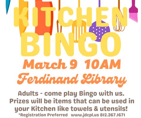 BIngo and Coffee – Jasper–Dubois County Public Library