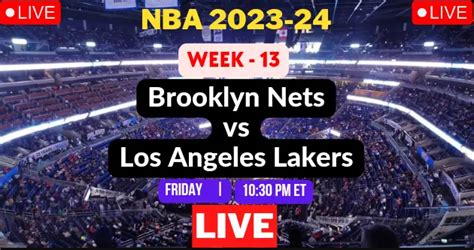 BKN @ LAL 11/13/2024 NBA.com