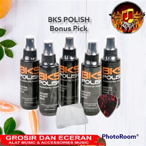 BKS Polish Original - Pembersih Senar, Body, Fret, Cymbal, Piano, … - muktibox.com