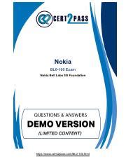 BL0-100 PDF Demo