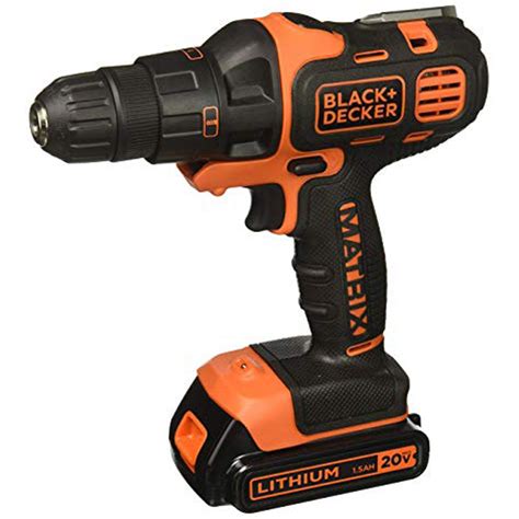 BLACK+DECKER 20V MAX Lithium-Ion Cordless Matrix Drill/Driver …