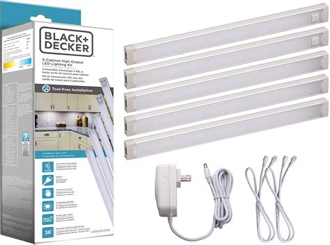 BLACK DECKER LED Under Cabinet Lighting Kit 1-Bar 9 Inches …