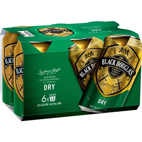 BLACK DOUGLAS AND DRY CANS - PREMIXES - PREMIX SCOTCH …