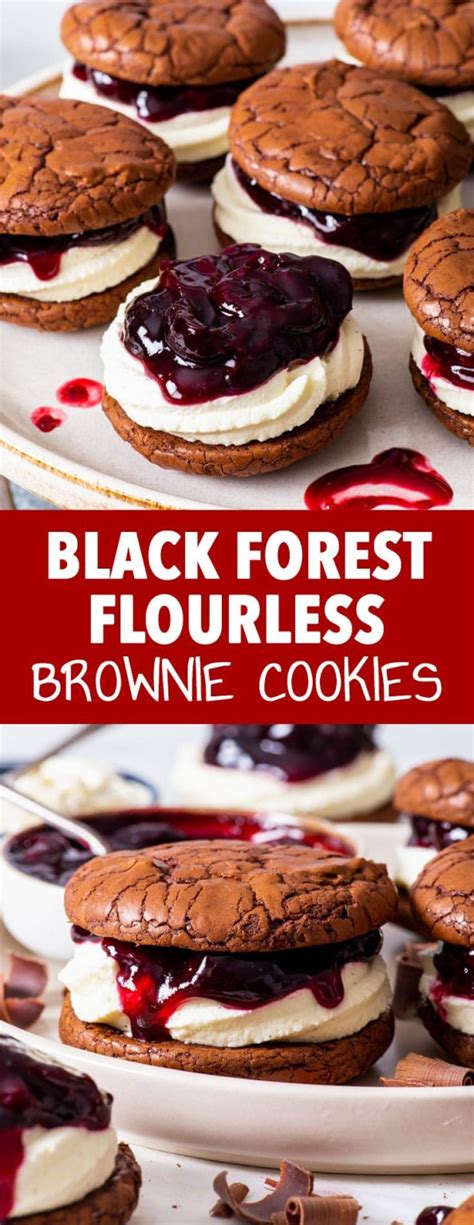 Black Forest Flourless Brownie Cookies Recipe - wintechmobiles.com