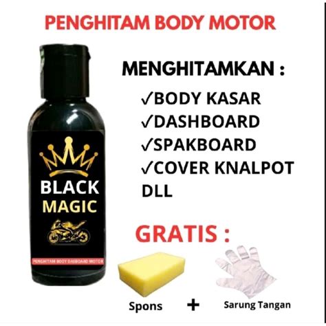 Black magic penghitam body kasar motor #penghitambodymotor - raincitystudios.com