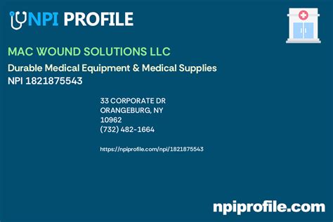 BLACKWELL SOLUTIONS, LLC., NPI 1831222306 - Durable Medical …