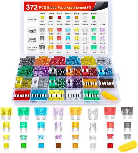 Blade Fuse Kit 100 pcs Assorted with Tool - Whitworths - raincitystudios.com